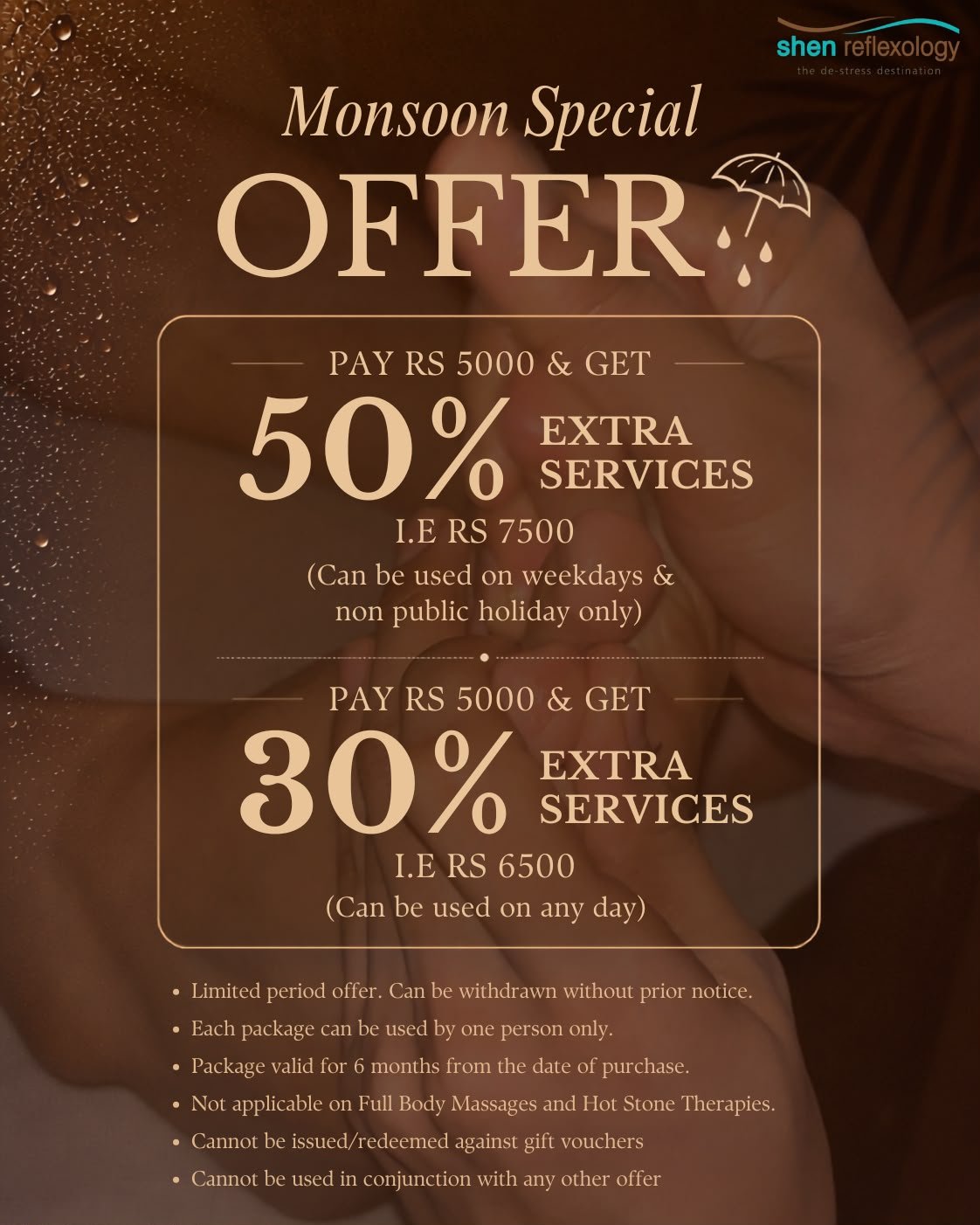 Monsoon special offer